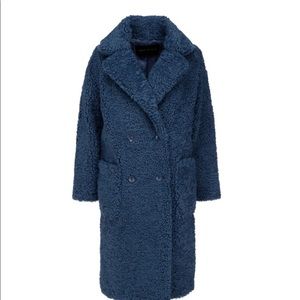 Teddy coat blue